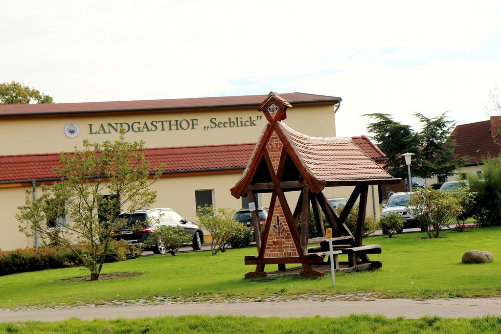 Land-gut-Hotel Seeblick Klietz Exterior foto